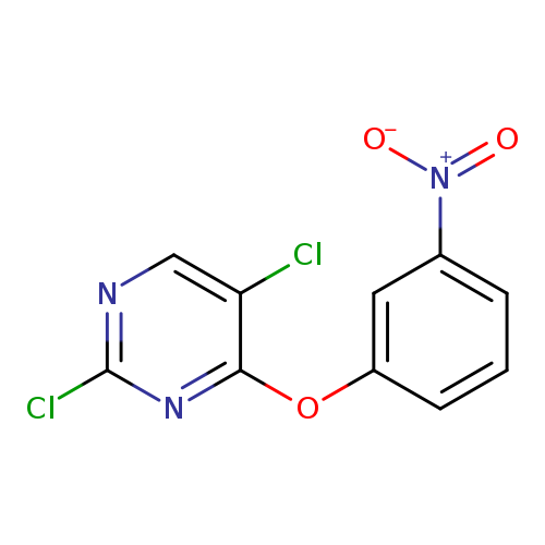 2,5-dichloro-4-(3-nitrophenoxy)pyriMidine