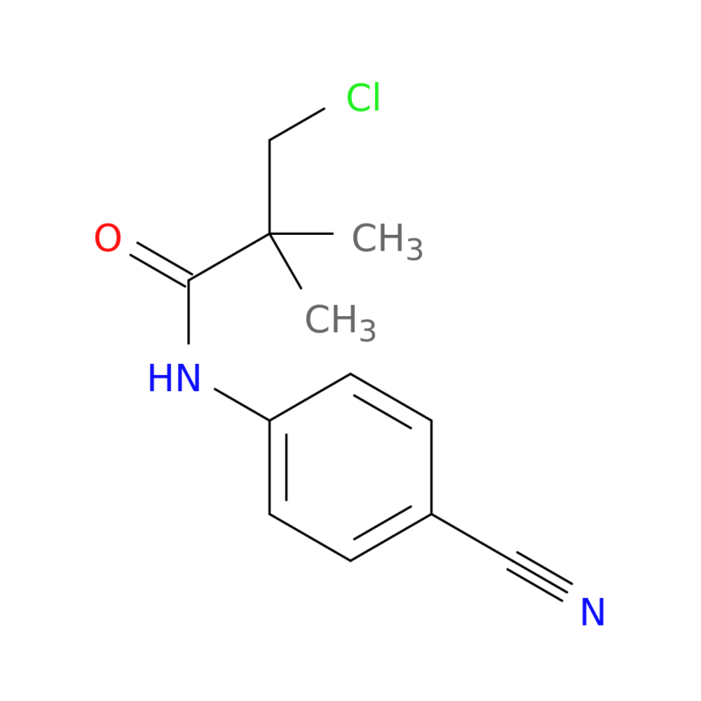3-Chloro-n-(4-cyanophenyl)-2,2-dimethylpropanamide