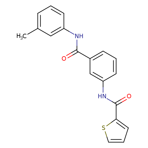 N-[3-(3-toluidinocarbonyl)phenyl]-2-thiophenecarboxamide