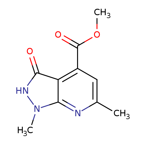 Methyl 1,6-dimethyl-3-oxo-2,3-dihydro-1h-pyrazolo[3,4-b]pyridine-4-carboxylate