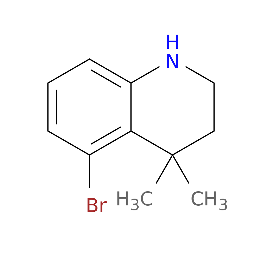 5-bromo-4,4-dimethyl-1,2,3,4-tetrahydroquinoline