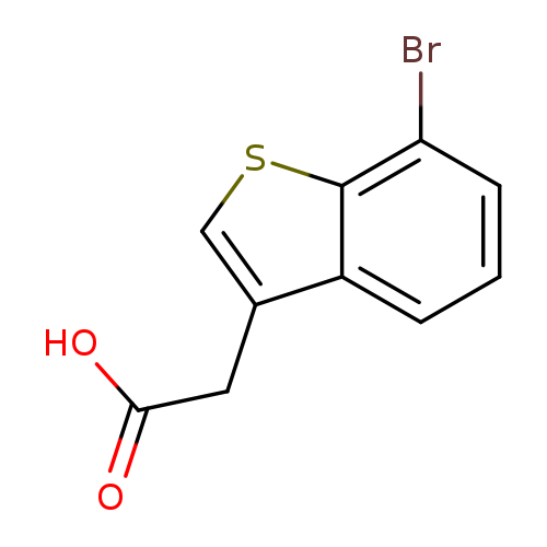 2-(7-bromo-1-benzothiophen-3-yl)acetic acid