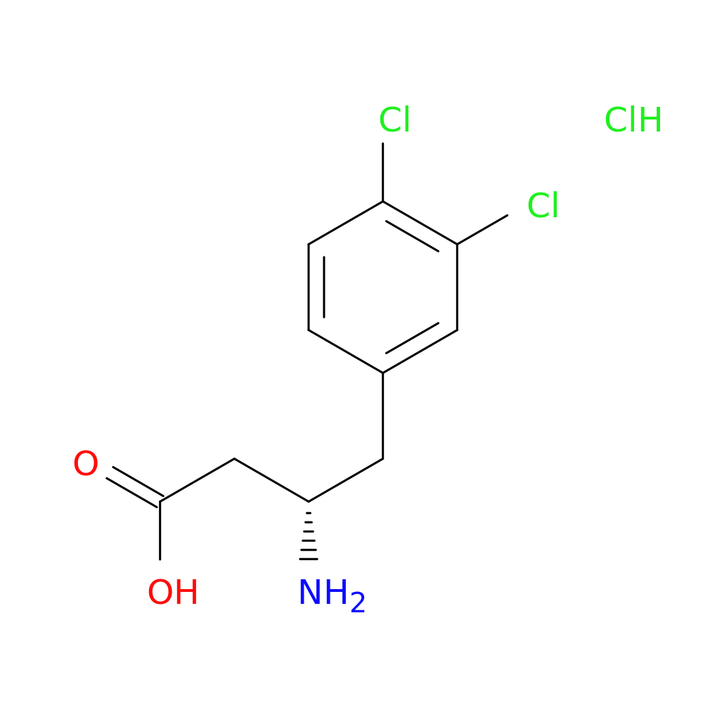 (S)-3-Amino-4-(3,4-dichlorophenyl)butanoic acid, HCl