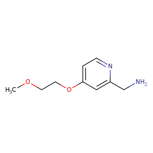 [4-(2-methoxyethoxy)pyridin-2-yl]methanamine