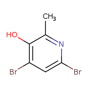3-Pyridinol, 4,6-dibromo-2-methyl-