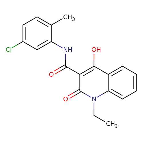 N-(5-chloro-2-methylphenyl)-1-ethyl-4-hydroxy-2-oxo-1,2-dihydroquinoline-3-carboxamide