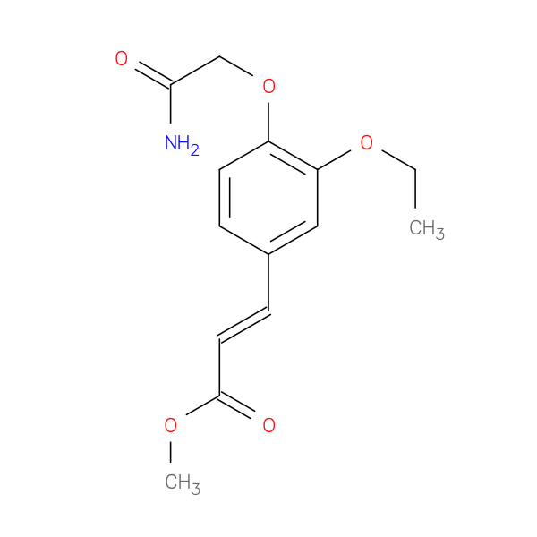 Methyl (2e)-3-[4-(2-amino-2-oxoethoxy)-3-ethoxyphenyl]acrylate