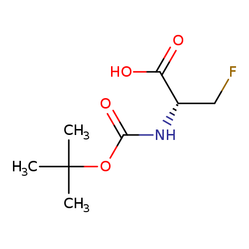 L-Alanine,N-[(1,1-dimethylethoxy)carbonyl]-3-fluoro-(9CI)