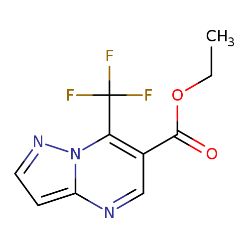 Ethyl 7-(trifluoromethyl)pyrazolo[1,5-a]pyrimidine-6-carboxylate