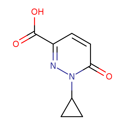 1-Cyclopropyl-6-oxo-1,6-dihydropyridazine-3-carboxylic acid