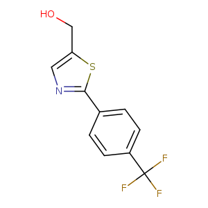 {2-[4-(trifluoromethyl)phenyl]-1,3-thiazol-5-yl}methanol