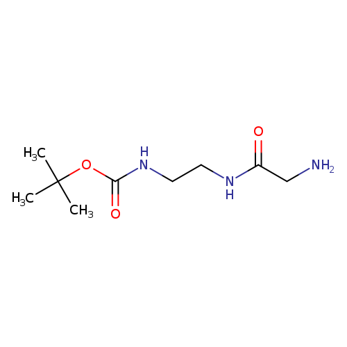 Carbamic acid, N-[2-[(2-aminoacetyl)amino]ethyl]-, 1,1-dimethylethyl ester