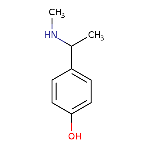 4-[1-(methylamino)ethyl]phenol