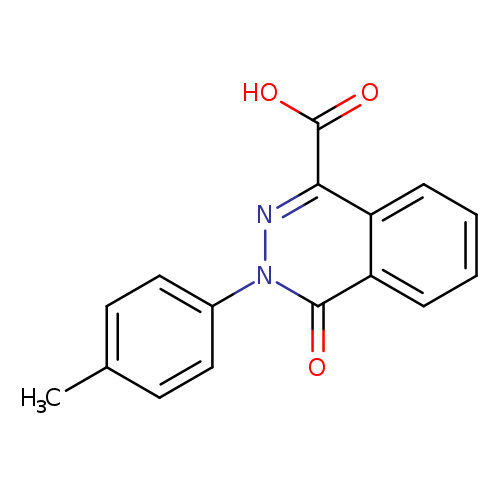 3-(4-methylphenyl)-4-oxo-3,4-dihydrophthalazine-1-carboxylic acid