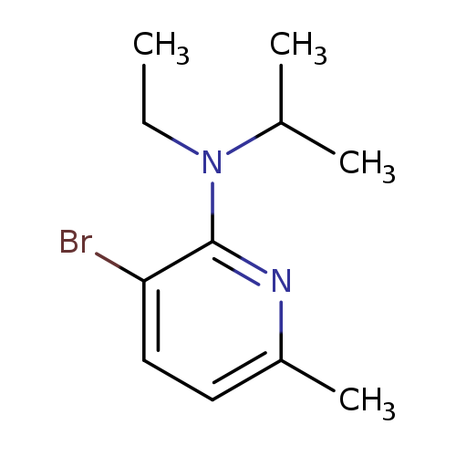 3-bromo-N-ethyl-6-methyl-N-(propan-2-yl)pyridin-2-amine