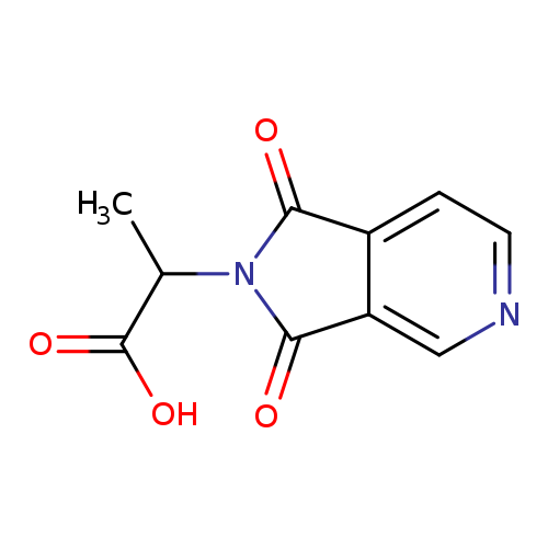 2-{1,3-dioxo-1H,2H,3H-pyrrolo[3,4-c]pyridin-2-yl}propanoic acid