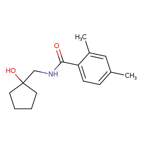 N-[(1-hydroxycyclopentyl)methyl]-2,4-dimethylbenzamide
