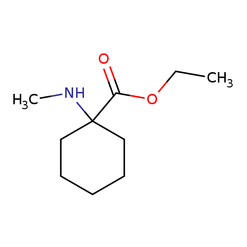 ethyl 1-(methylamino)cyclohexane-1-carboxylate
