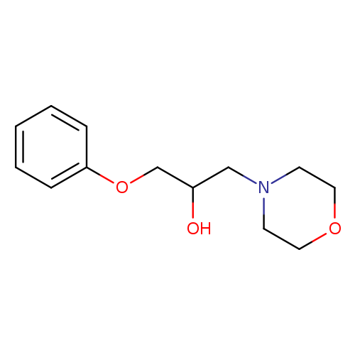 1-Morpholino-3-phenoxypropan-2-ol