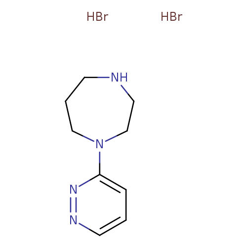1-(pyridazin-3-yl)-1,4-diazepane dihydrobromide