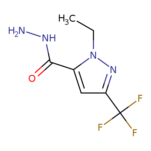 1-Ethyl-3-(trifluoromethyl)-1h-pyrazole-5-carbohydrazide