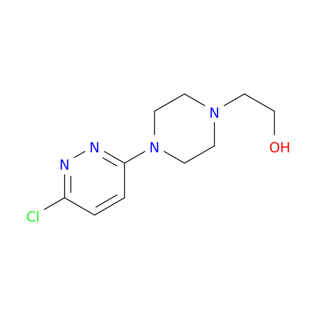 2-[4-(6-chloropyridazin-3-yl)piperazin-1-yl]ethan-1-ol