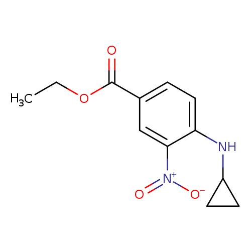 Ethyl 4-(cyclopropylamino)-3-nitrobenzoate