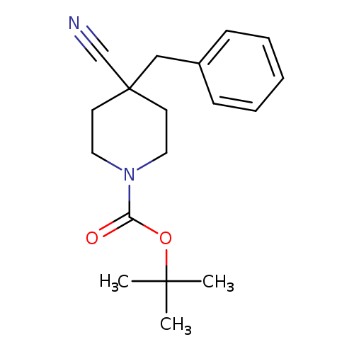 1-Boc-4-cyano-4-benzyl-piperidine