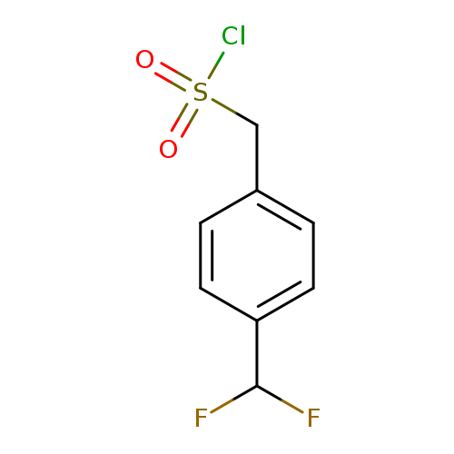 (4-(difluoromethyl)phenyl)methanesulfonyl chloride