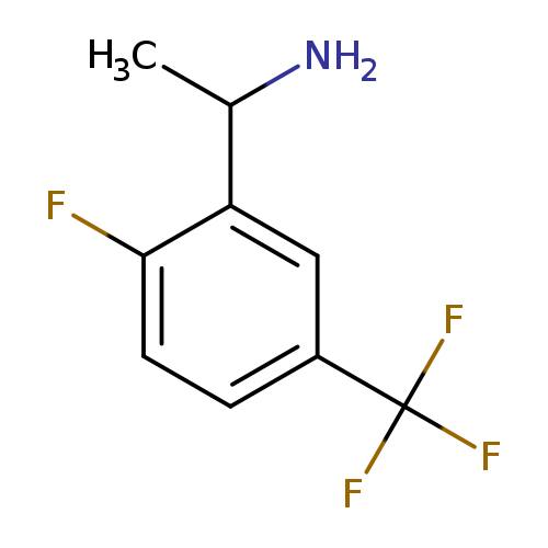 1-(2-Fluoro-5-(trifluoromethyl)phenyl)ethanamine