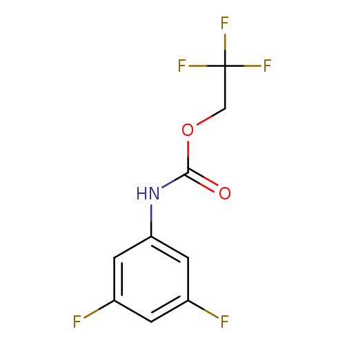 2,2,2-trifluoroethyl N-(3,5-difluorophenyl)carbamate