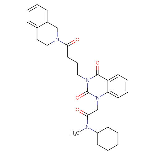 N-cyclohexyl-2-{2,4-dioxo-3-[4-oxo-4-(1,2,3,4-tetrahydroisoquinolin-2-yl)butyl]-1,2,3,4-tetrahydroquinazolin-1-yl}-N-methylacetamide