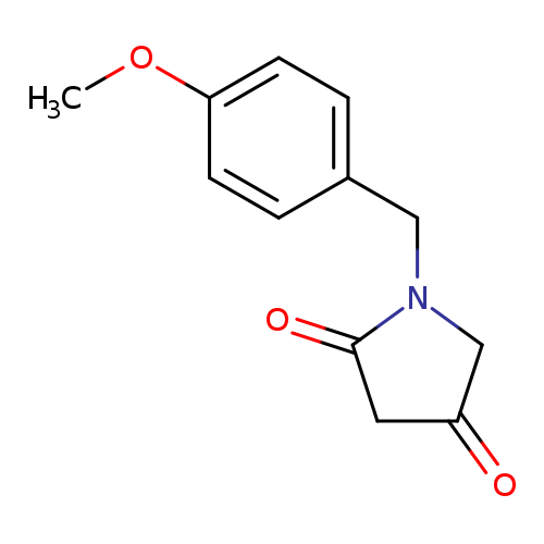 1-(4-methoxybenzyl)pyrrolidine-2,4-dione