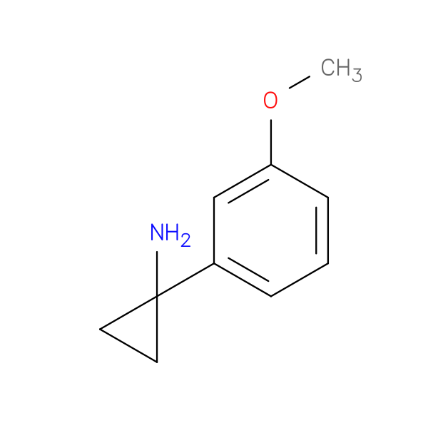 1-(3-Methoxyphenyl)cyclopropan-1-amine