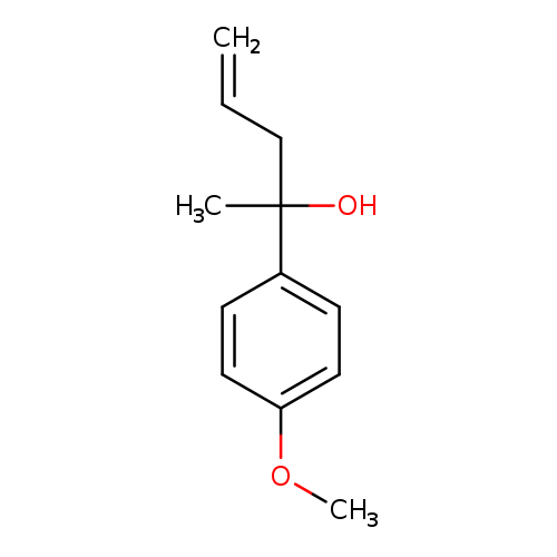 2-(4-methoxyphenyl)pent-4-en-2-ol