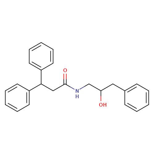 N-(2-hydroxy-3-phenylpropyl)-3,3-diphenylpropanamide
