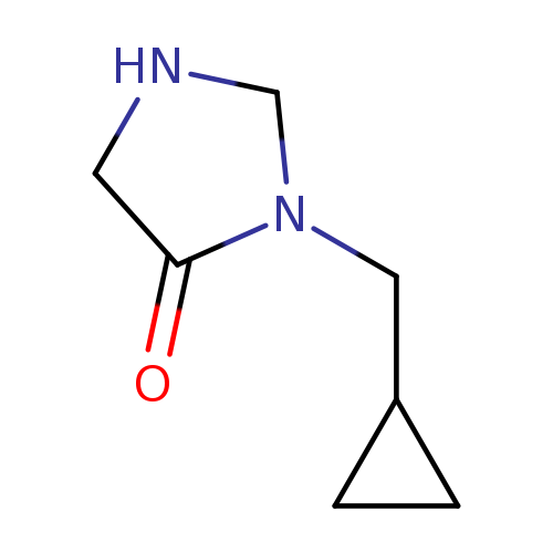 3-(cyclopropylmethyl)imidazolidin-4-one