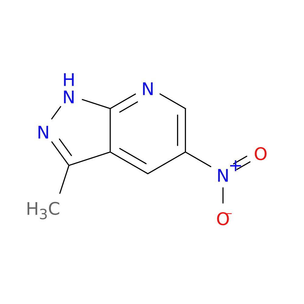 3-Methyl-5-nitro-1H-pyrazolo[3,4-b]pyridine