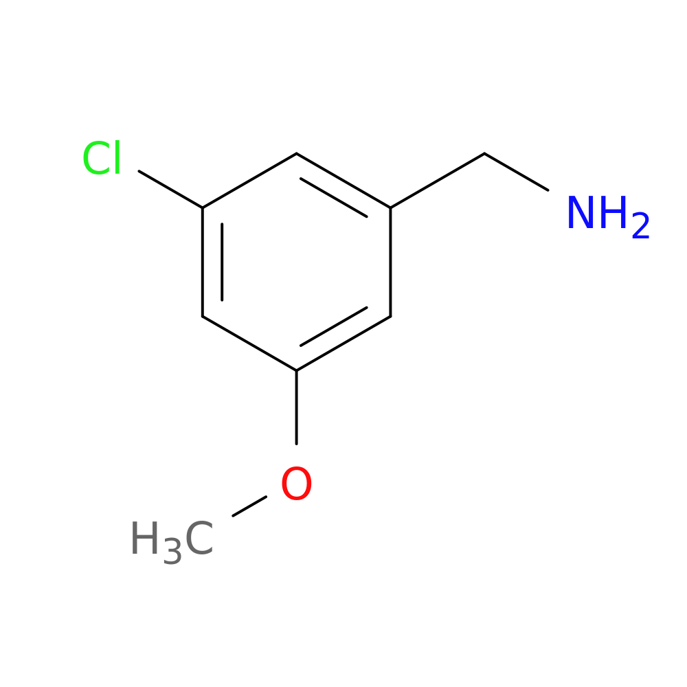 1-(3-Chloro-5-methoxyphenyl)methanamine