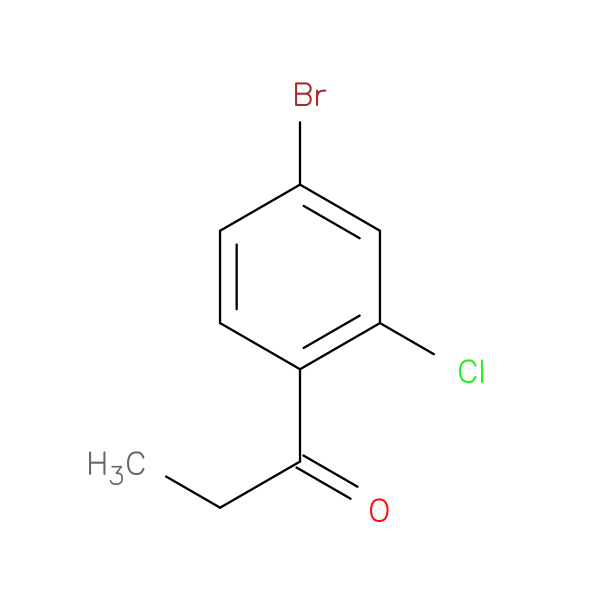 1-(4-Bromo-2-chlorophenyl)propan-1-one