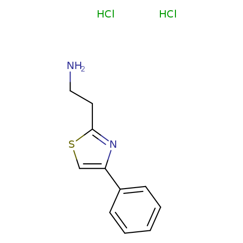 2-(4-phenyl-1,3-thiazol-2-yl)ethan-1-amine dihydrochloride