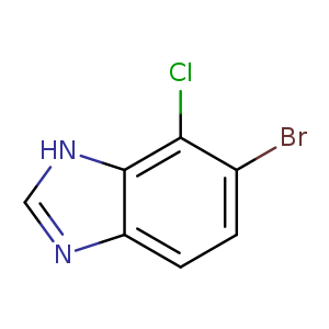 6-Bromo-7-chloro-1H-benzimidazole