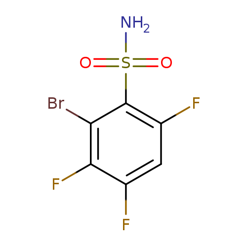 2-Bromo-3,4,6-trifluorobenzenesulfonamide