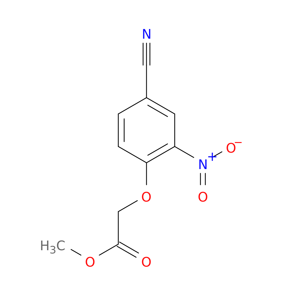 Methyl (4-cyano-2-nitrophenoxy)acetate