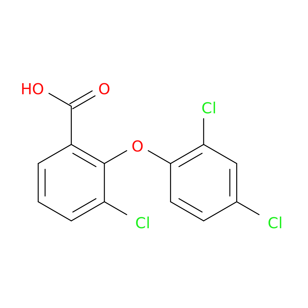 3-chloro-2-(2,4-dichlorophenoxy)benzoic acid