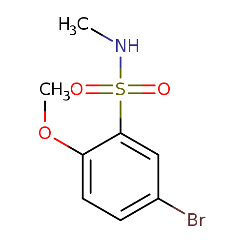 5-Bromo-2-methoxy-N-methylbenzenesulfonamide