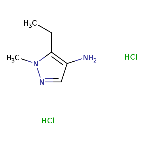 5-ethyl-1-methyl-1H-pyrazol-4-amine dihydrochloride