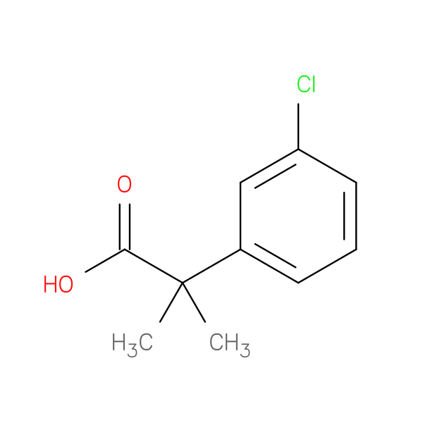 2-(3-Chlorophenyl)-2-methylpropanoic acid