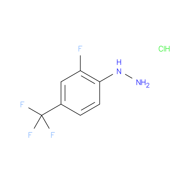 (2-Fluoro-4-(trifluoromethyl)phenyl)hydrazine hydrochloride