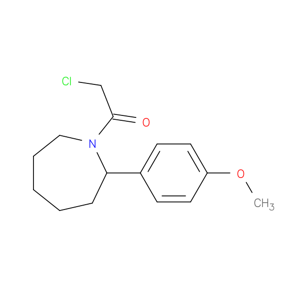 2-chloro-1-[2-(4-methoxyphenyl)azepan-1-yl]ethan-1-one